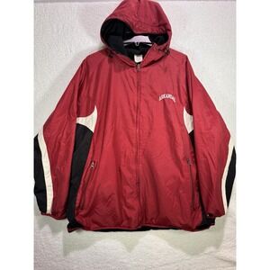 Vintage Arkansas Razorbacks Pro Player P2 Mens Reversable Fleece Lined Jacket XL